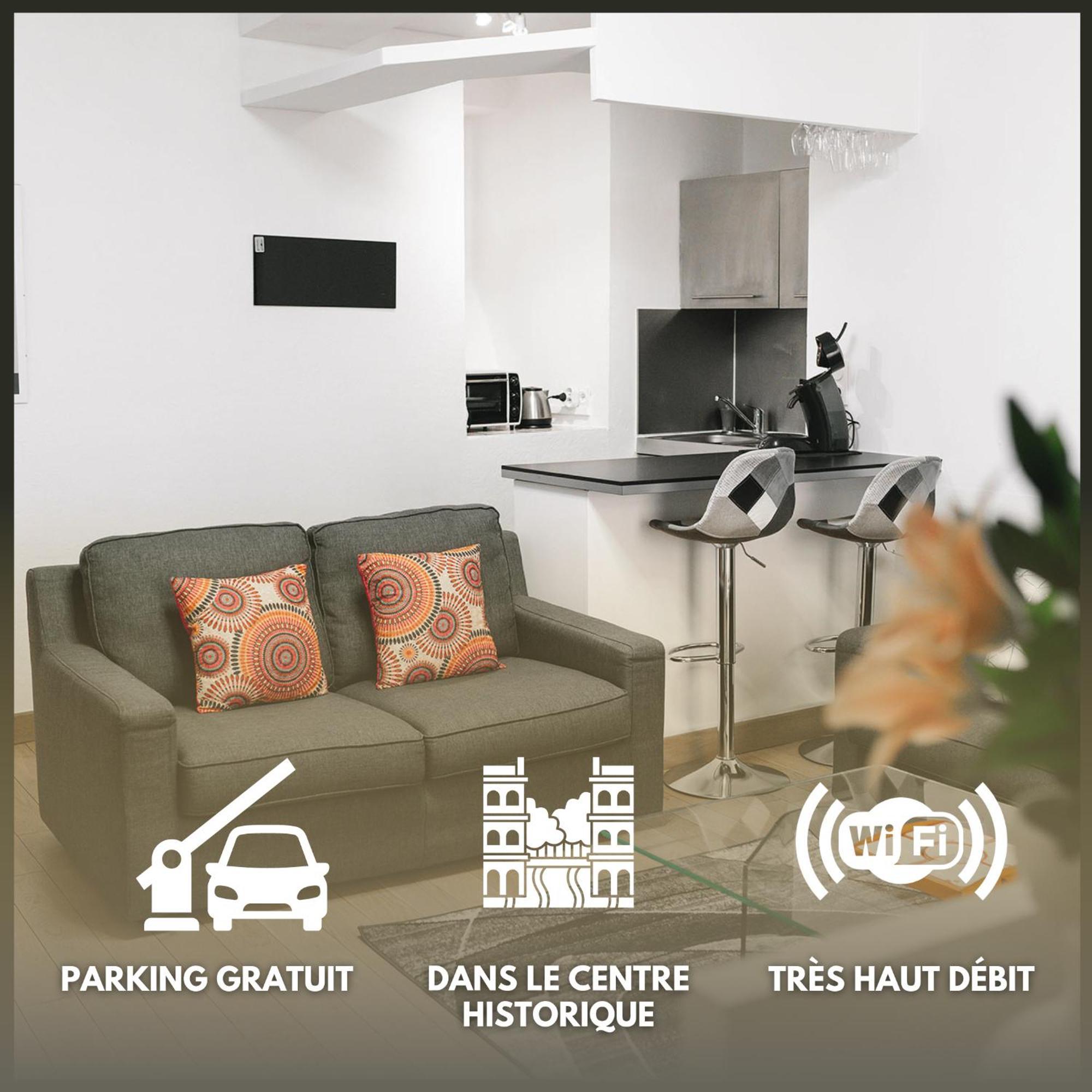 Le Cosy Du Gal, A 2 Pas Du Palais Des Papes Parking Gratuit Securise Apartment Avignon Exterior photo